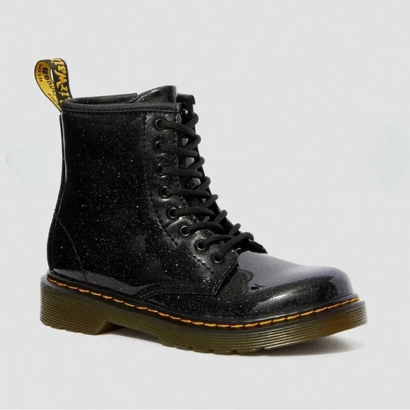 Dr. Martens Shoes - Dr. Martens 1460 Glitter Boots in Black Sparkle Women’s 5